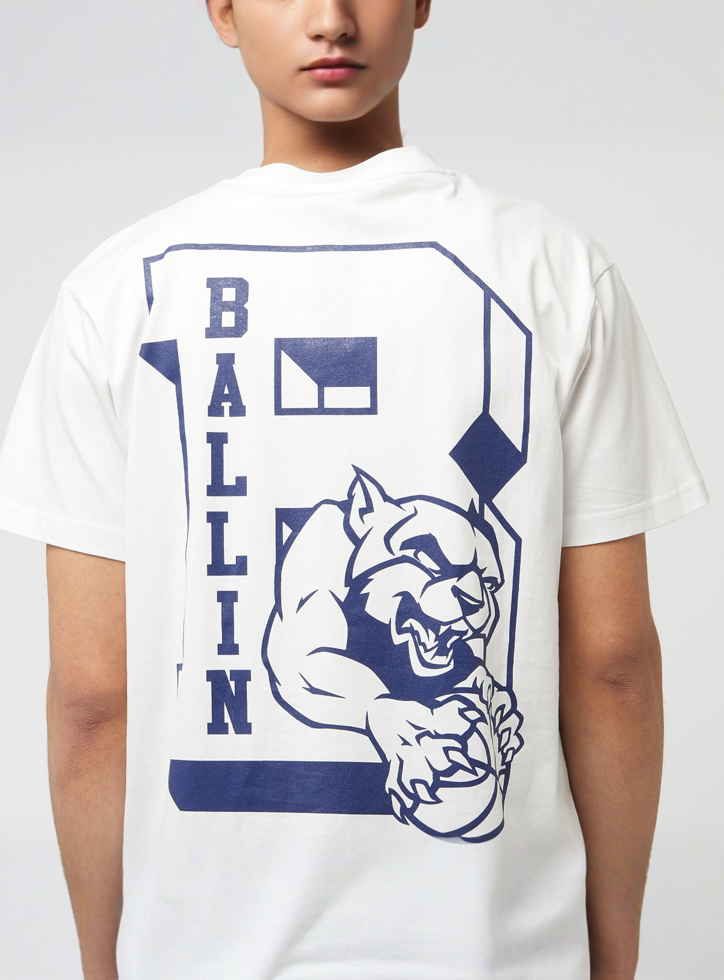 Mister Tee, Defend The Den Tee, white, Image 4 of 5
