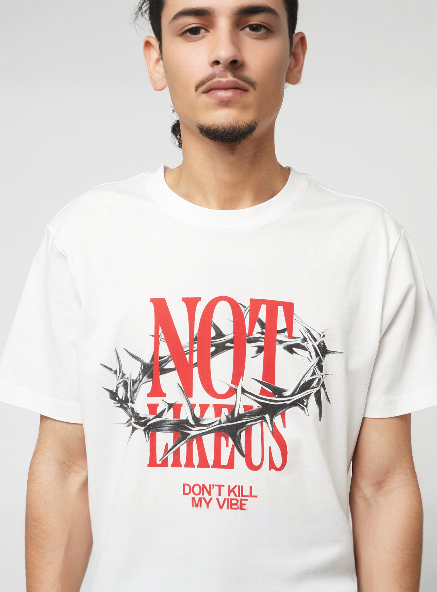 Mister Tee, Crown Of Thorns Tee, white, Image 3 of 4