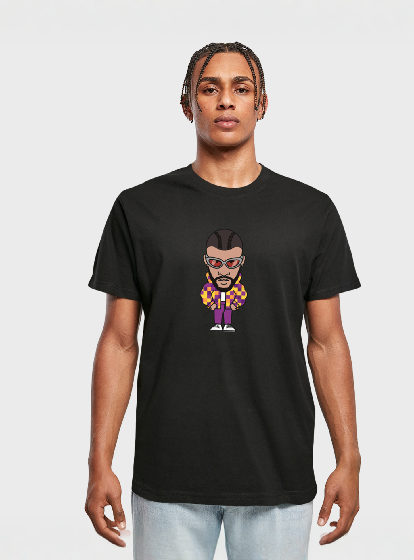Mister Tee, Grow Up To Stand Out Sketch Tee black, black, Image 1 of 3