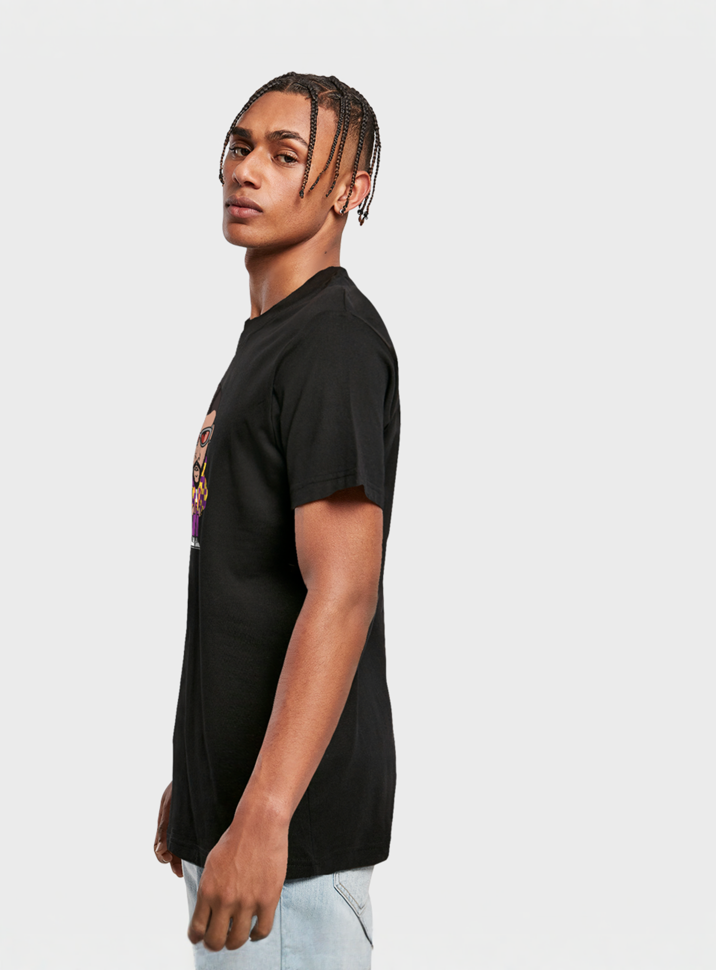 Mister Tee, Grow Up To Stand Out Sketch Tee black, black, Image 2 of 3
