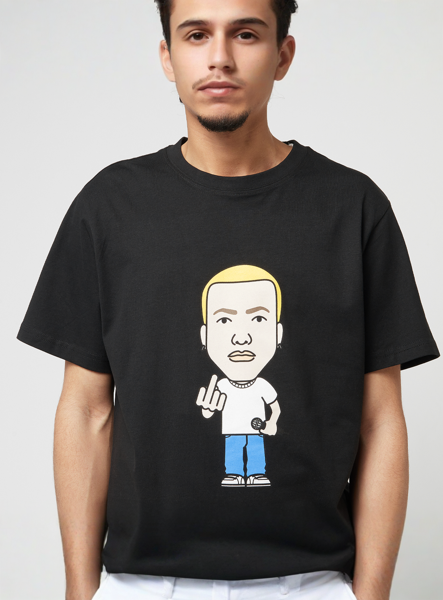 Mister Tee, Detroit Sketch Tee, black, Image 3 of 4