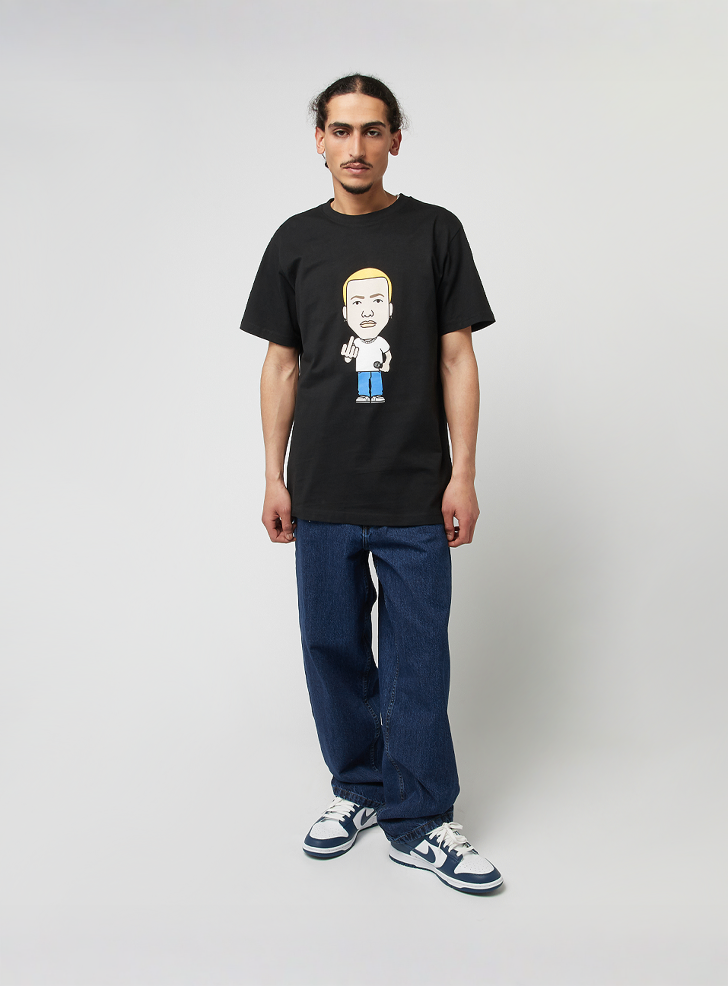 Mister Tee, Detroit Sketch Tee, black, Image 4 of 4