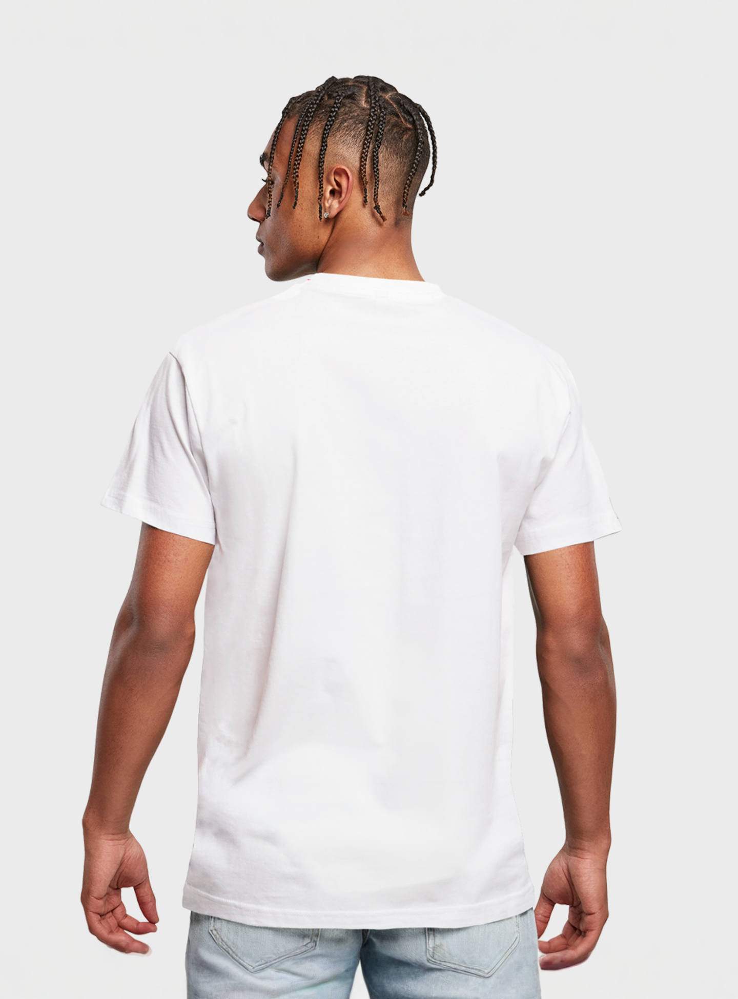 Mister Tee, Bandana Bear Sketch Tee white, white, Image 3 of 3
