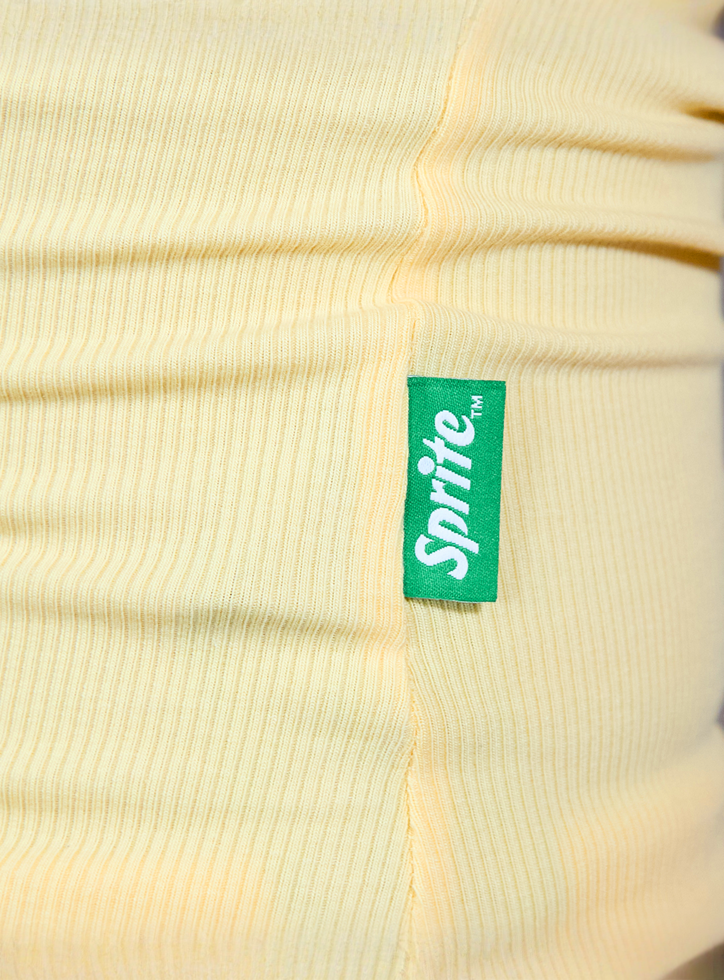 Sprite x SNIPES, Rib T-Shirt, yellow, Image 4 of 5