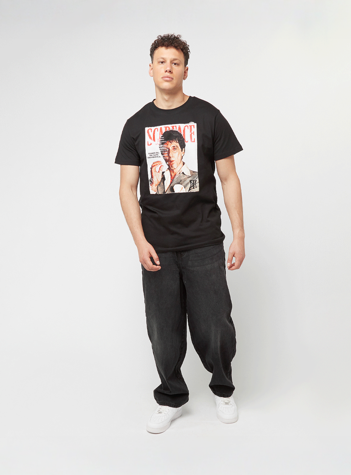 Mister Tee, Scarface Magazine Cover Tee, black, Image 4 of 4