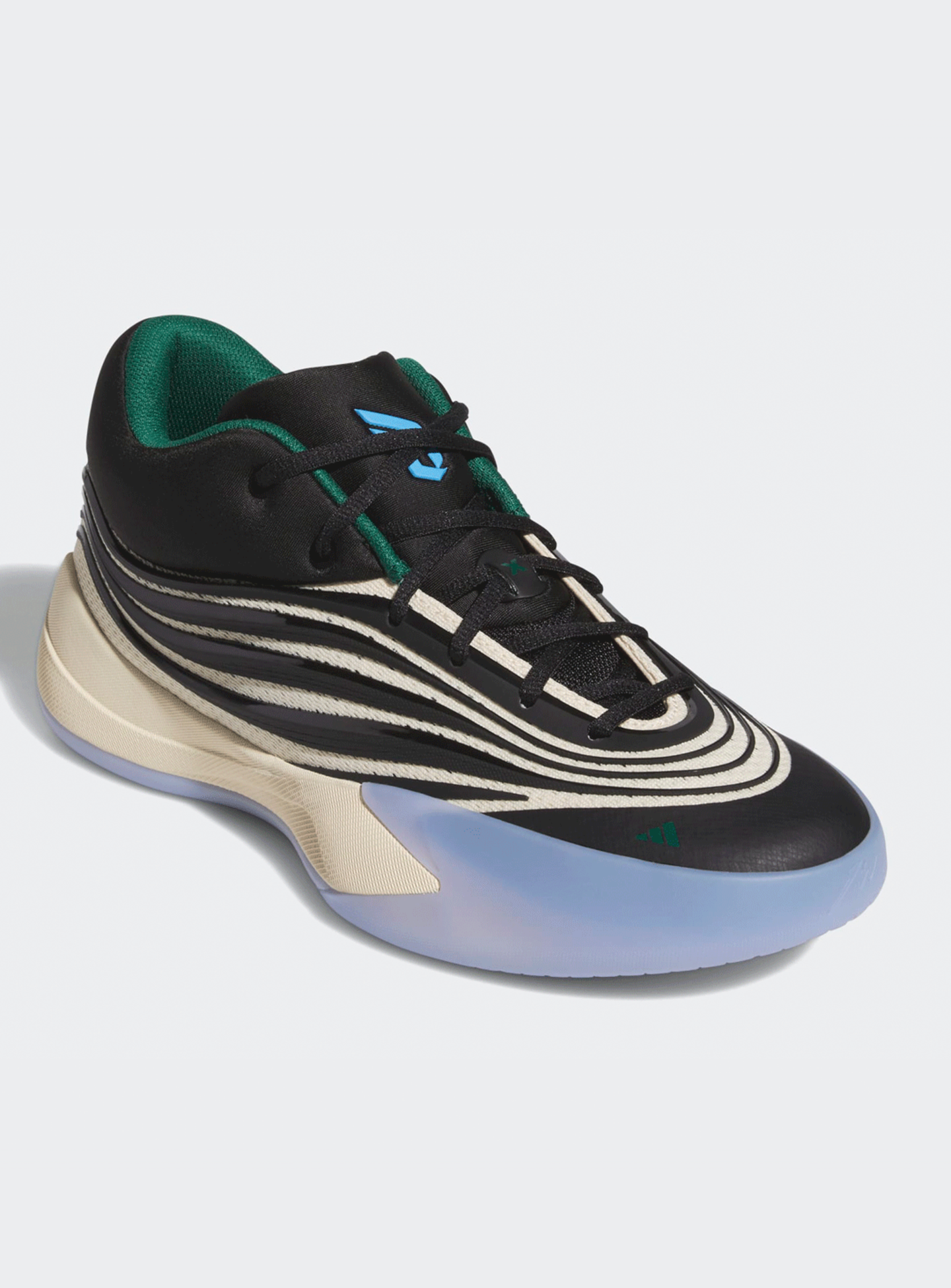 adidas Originals, Dame X, black, Image 3 of 8
