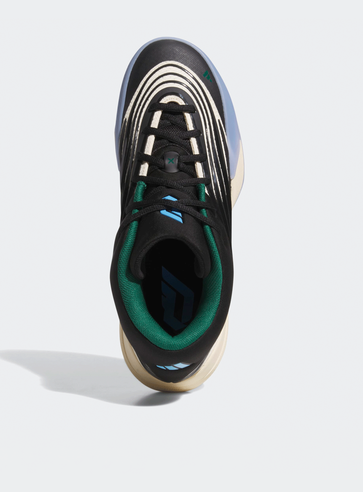 adidas Originals, Dame X, black, Image 6 of 8