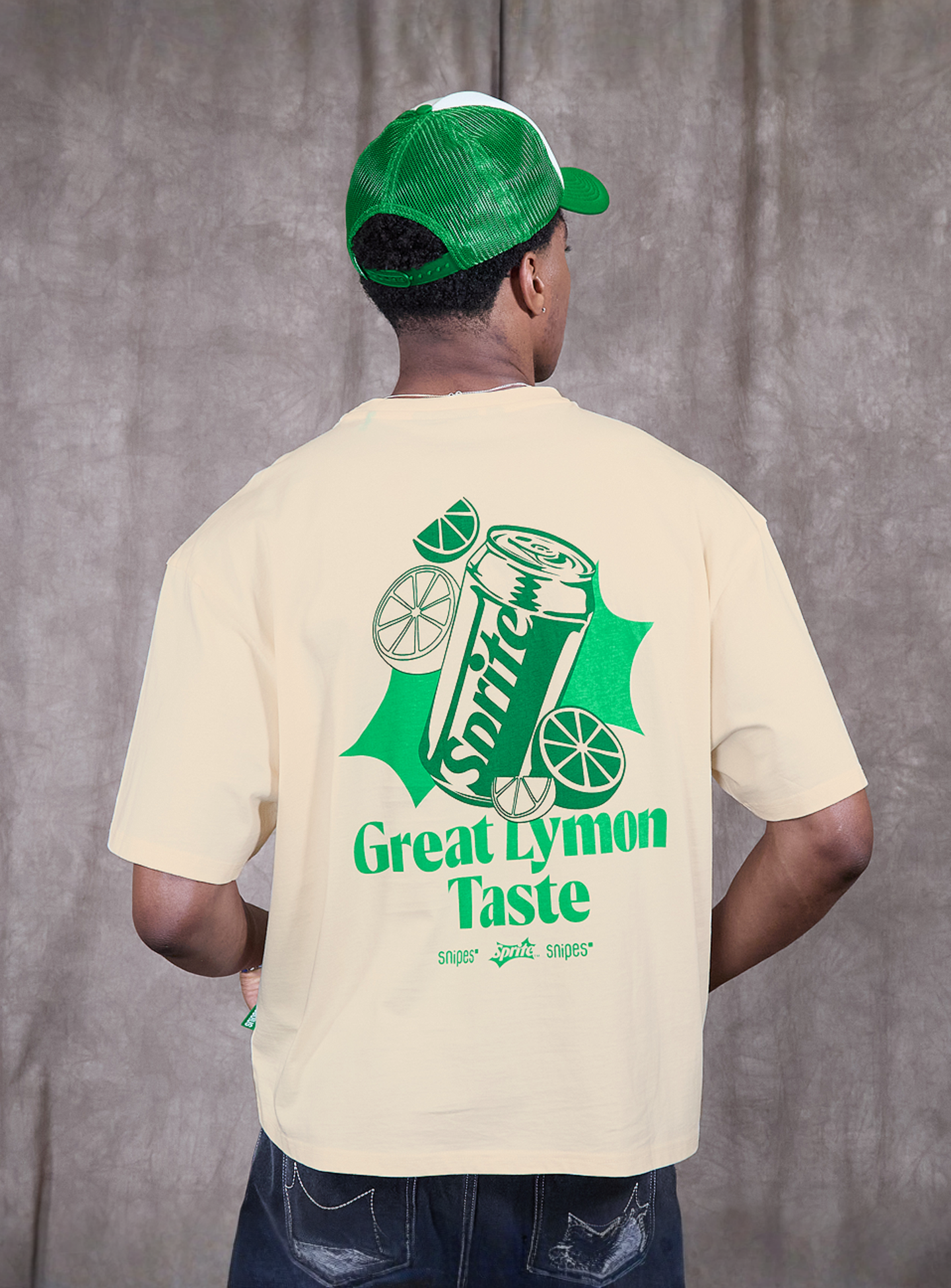 Sprite x SNIPES, Spark Oversized T-Shirt, beige, Image 2 of 6