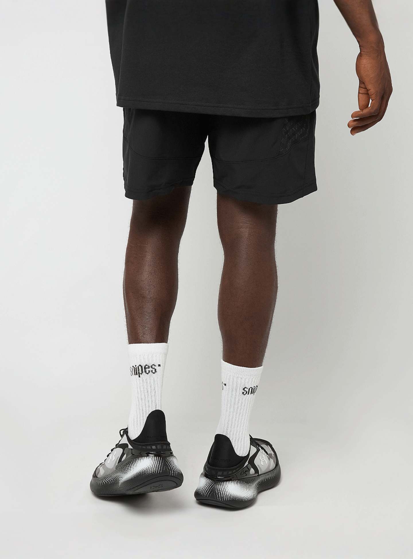Under Armour, UA X MANSORY Challenger Shorts, black, Image 2 of 5