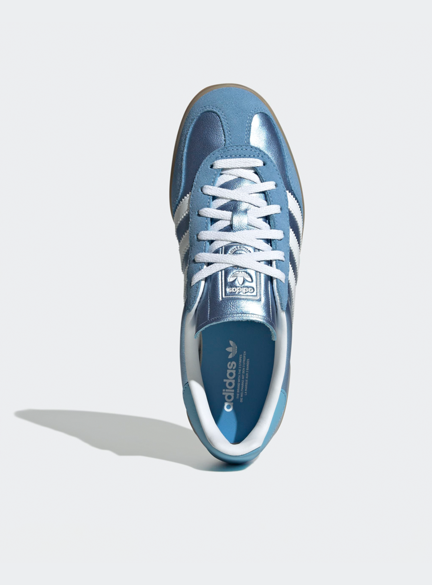 adidas Originals, Gazelle Indoor W, blue, Image 6 of 8