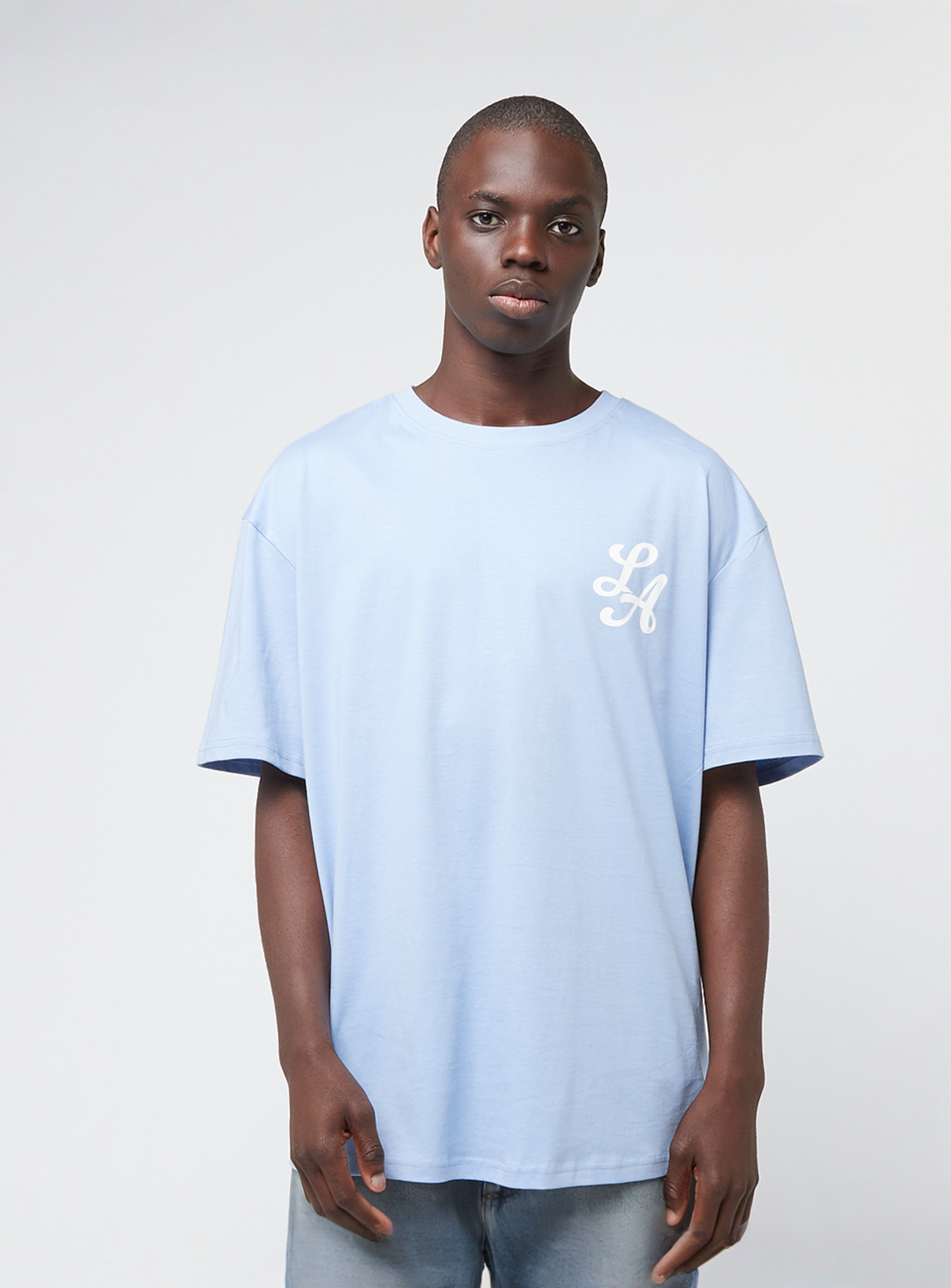 Mister Tee, LA Football Team Oversize Tee, blue, Image 2 of 4