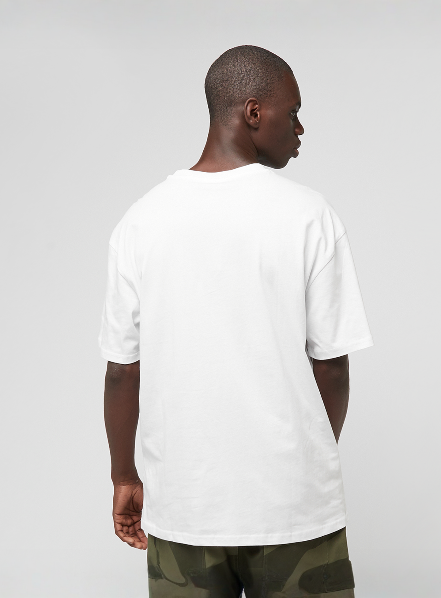 Mister Tee, Life Happens Coffee Helps Oversize Tee, white, Image 2 of 4
