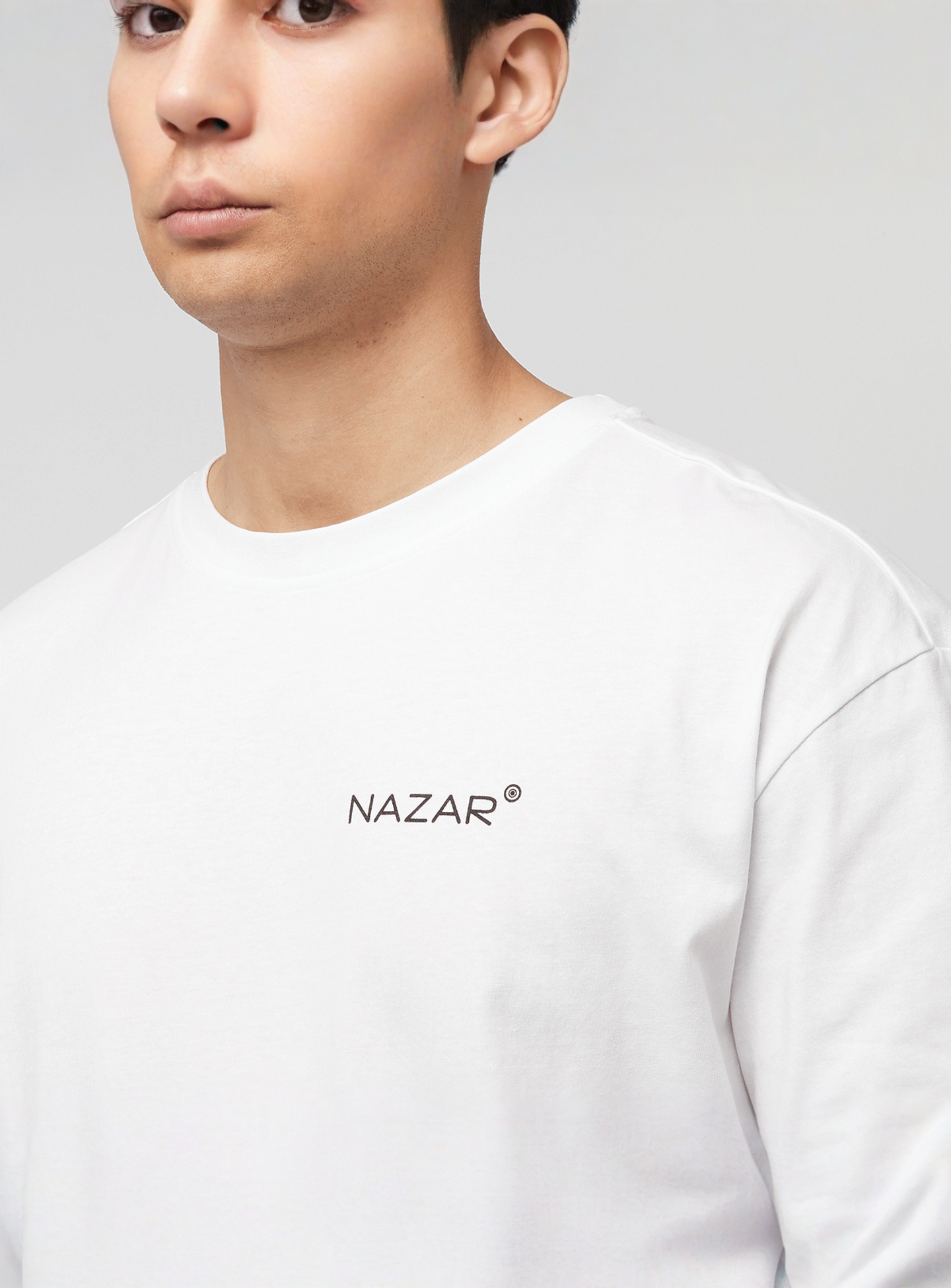 Mister Tee, Protect Yourself Oversize Tee, white, Image 3 of 5