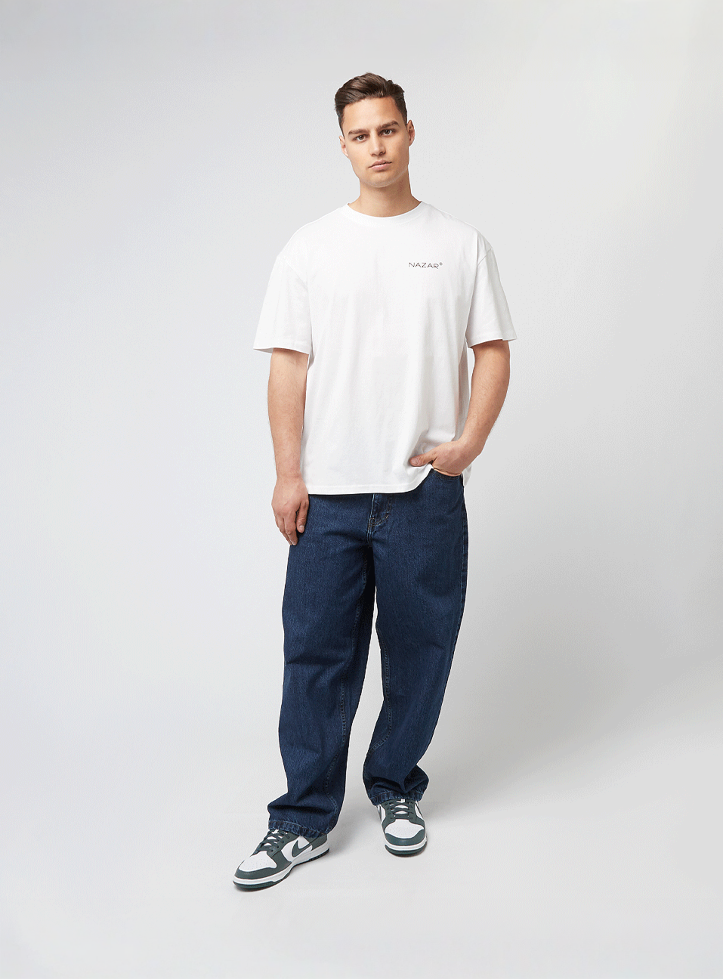 Mister Tee, Protect Yourself Oversize Tee, white, Image 5 of 5