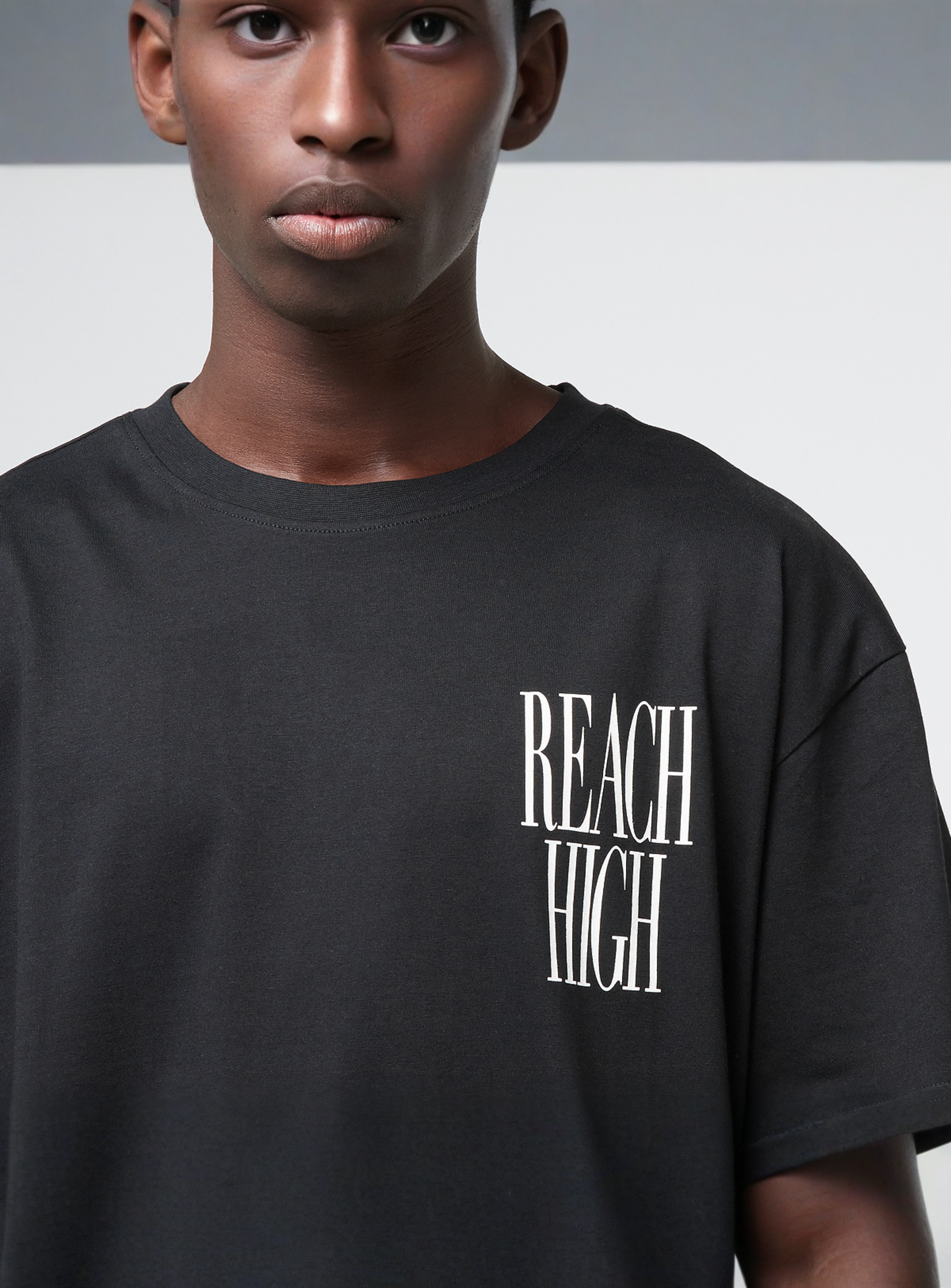 Mister Tee, Reach High Oversize Tee, black, Image 3 of 4