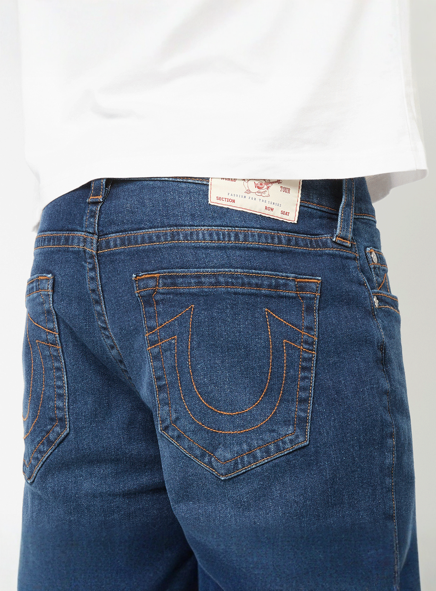 True Religion, Rocco Flap SN 32 Inseam 2SB, blue, Image 4 of 5