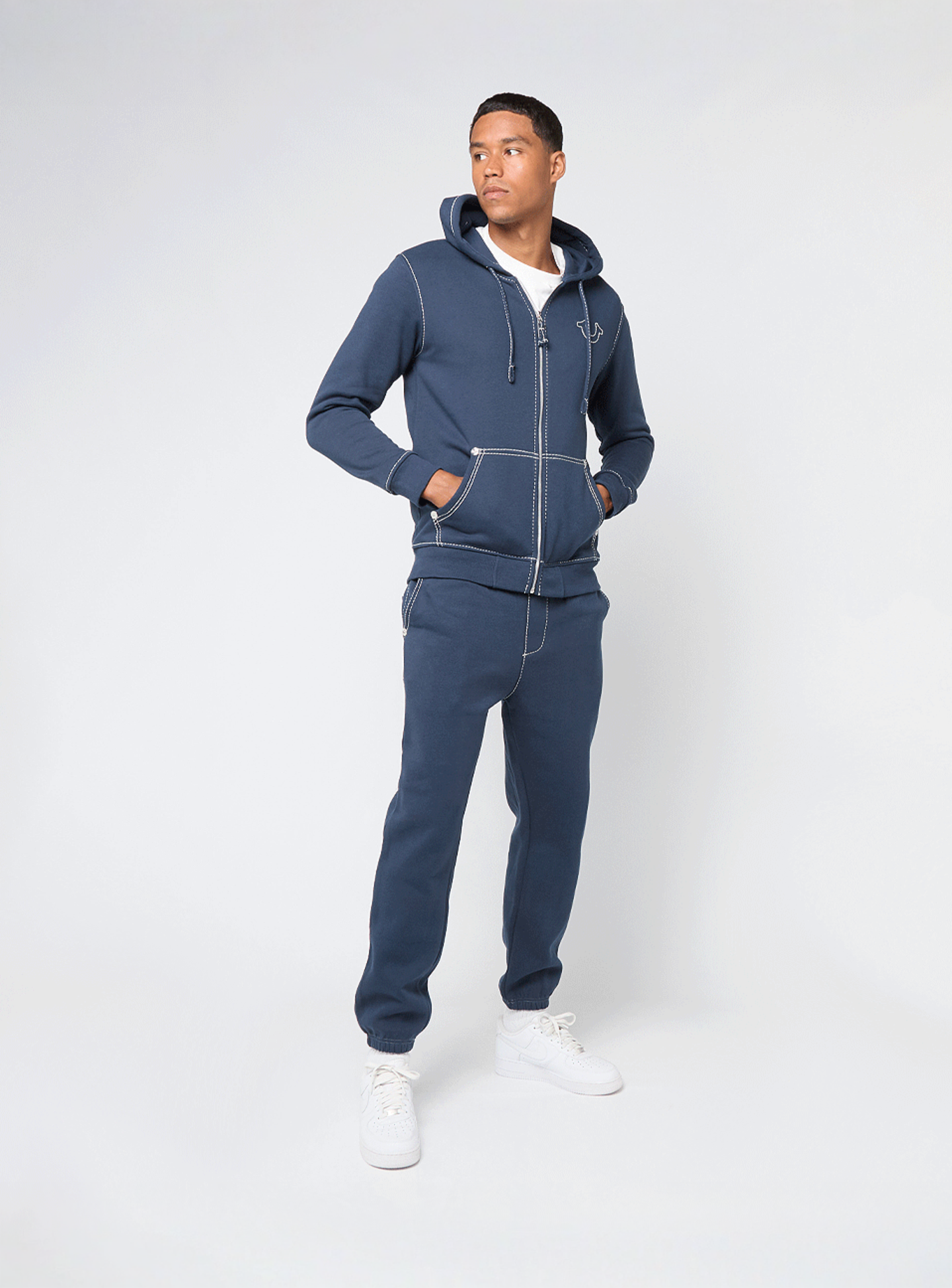 True Religion, Big T Jogger, blue, Image 5 of 5
