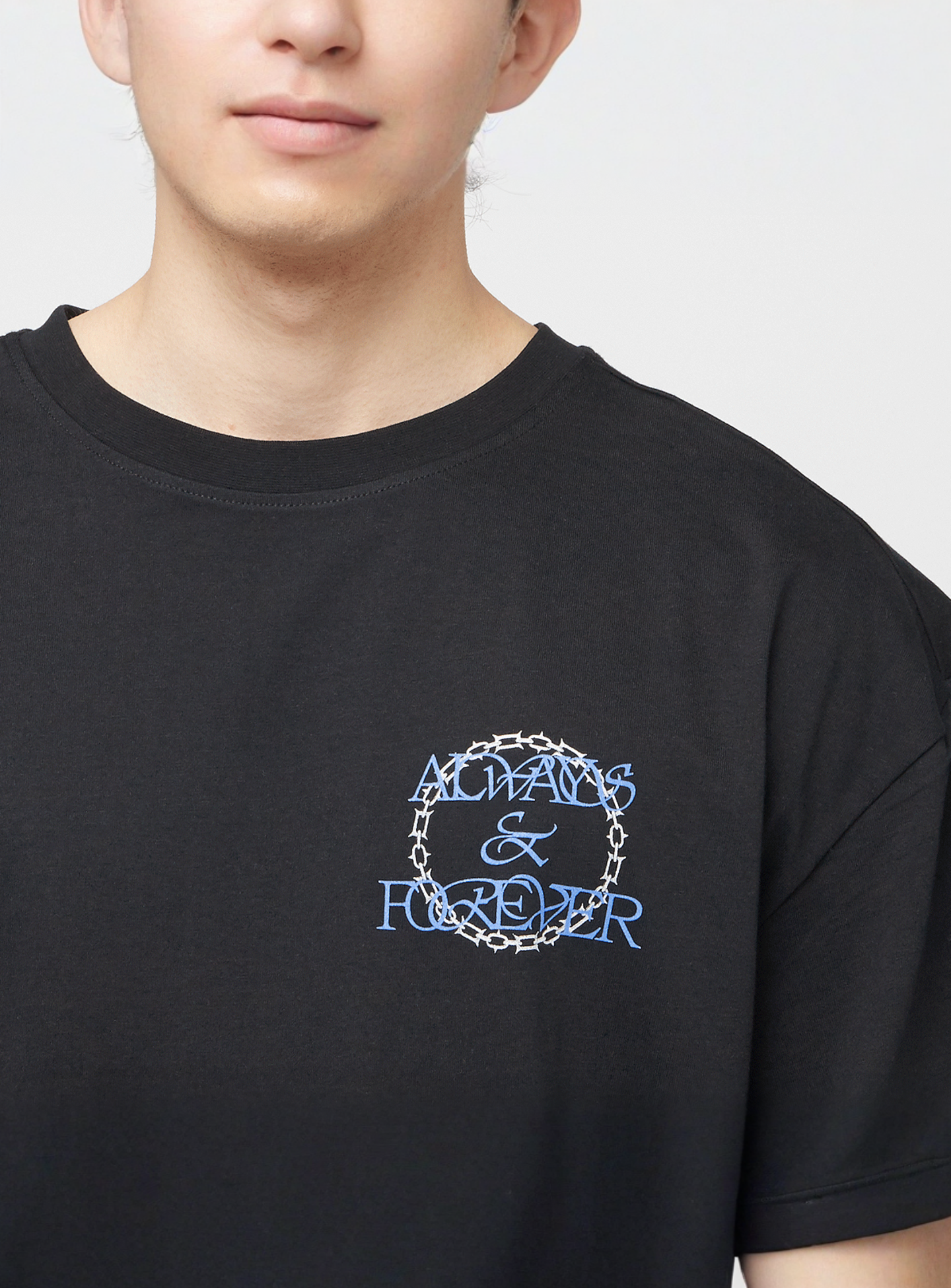 Mister Tee, The World Is Ours Oversize Tee, black, Image 3 of 5