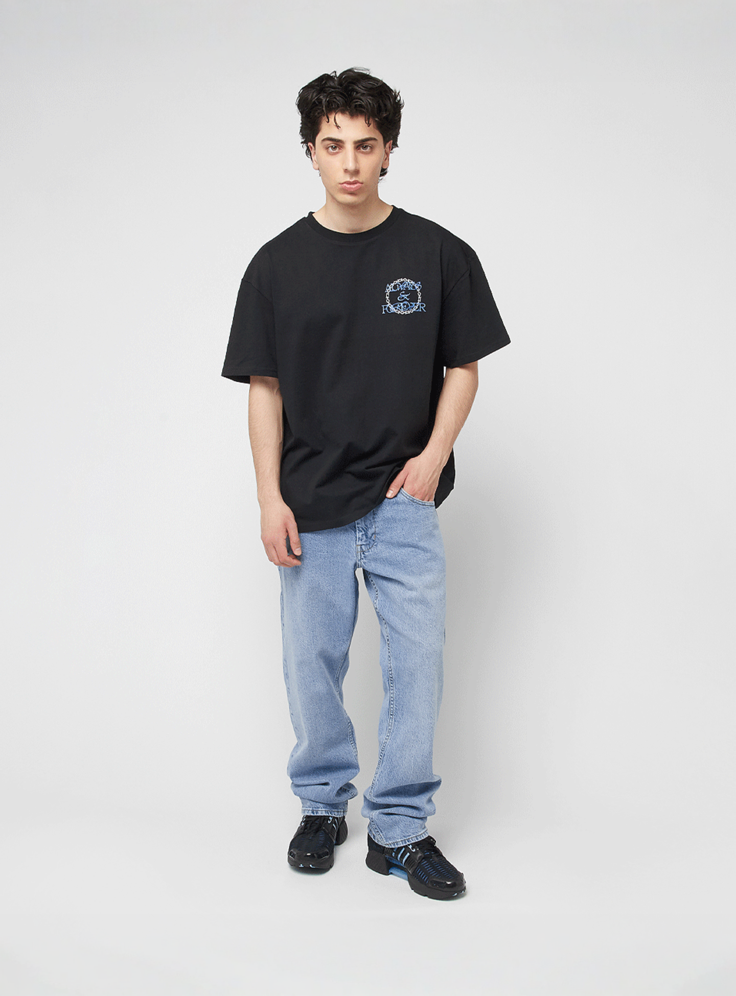 Mister Tee, The World Is Ours Oversize Tee, black, Image 5 of 5