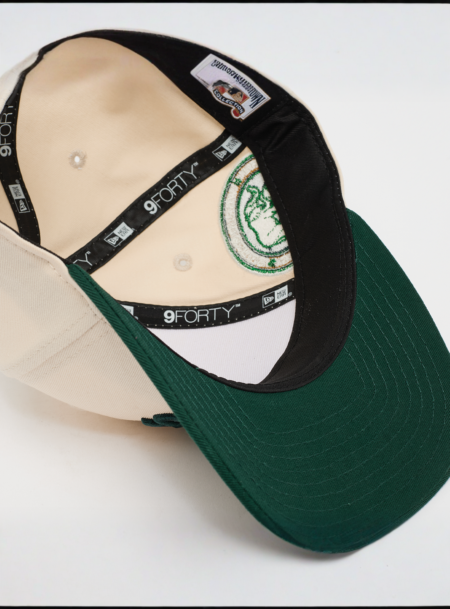 New Era, 9FORTY MCROWN Oakland Athletics, beige, Image 4 of 5