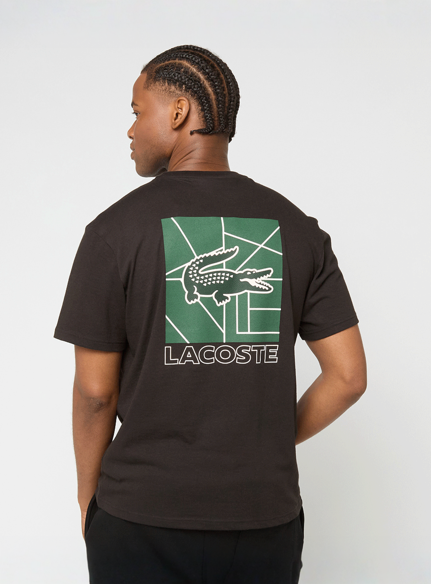 Lacoste, T-Shirt, black, Image 1 of 4