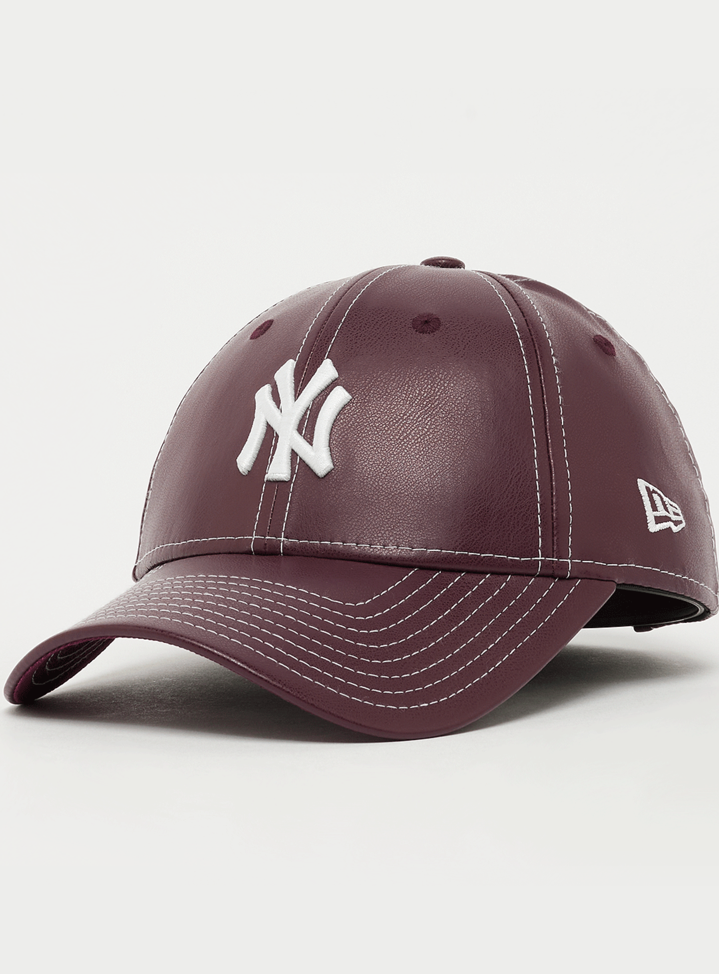 New Era, FEMALE 9FORTY Topstitch PU New York Yankees, red, Image 1 of 4