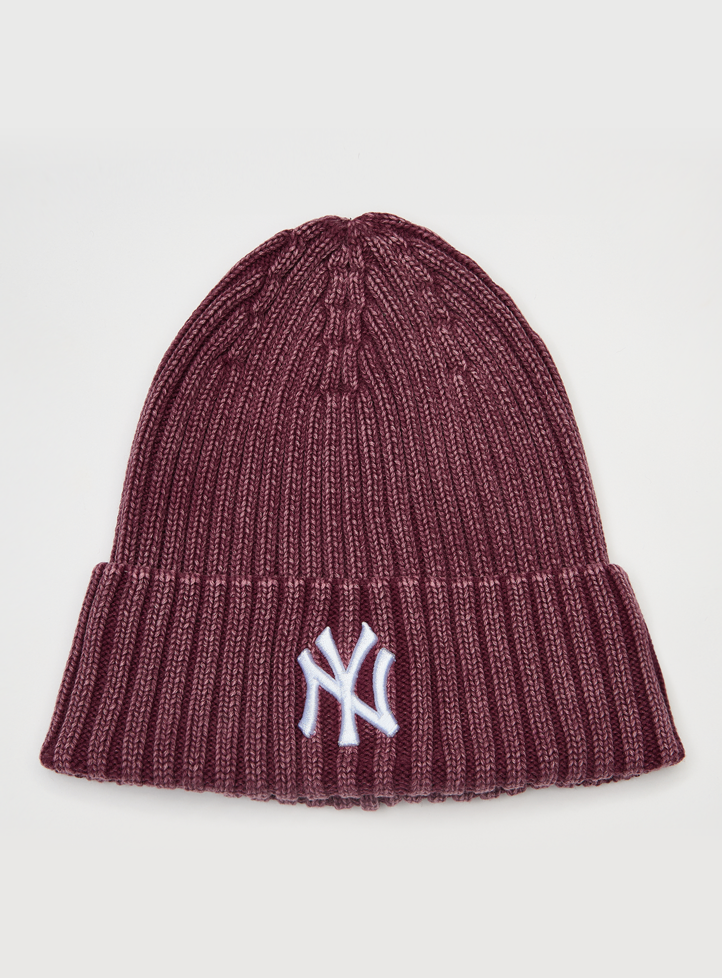 New Era, Washed Beanie MLB New York Yankees fbg, purple, Image 1 of 3