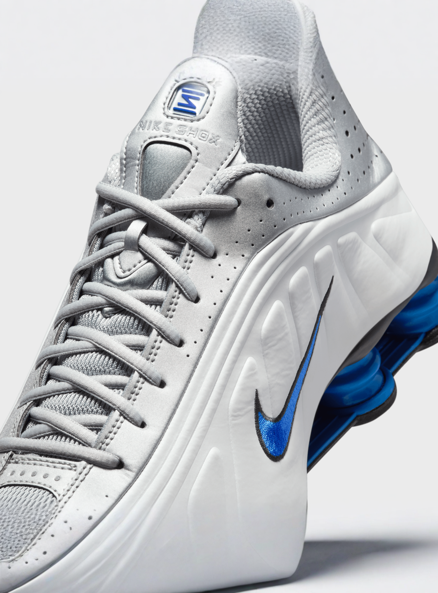 Nike, Shox R4, white, Image 7 of 9
