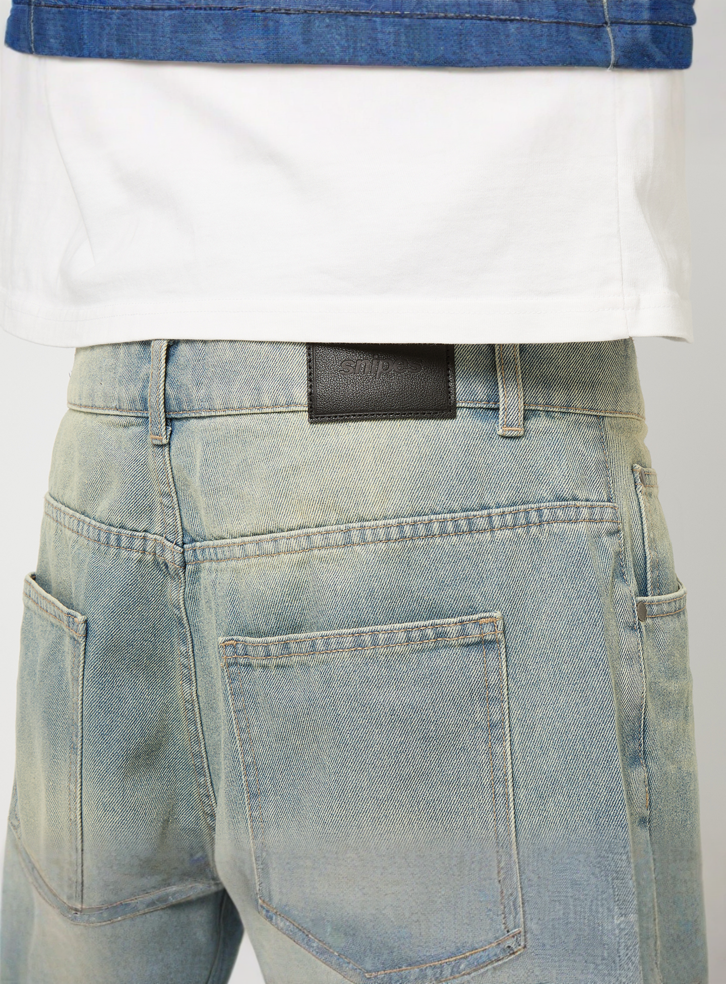 SNIPES, Jimmy Baggy Denim Shorts, blue, Image 4 of 5