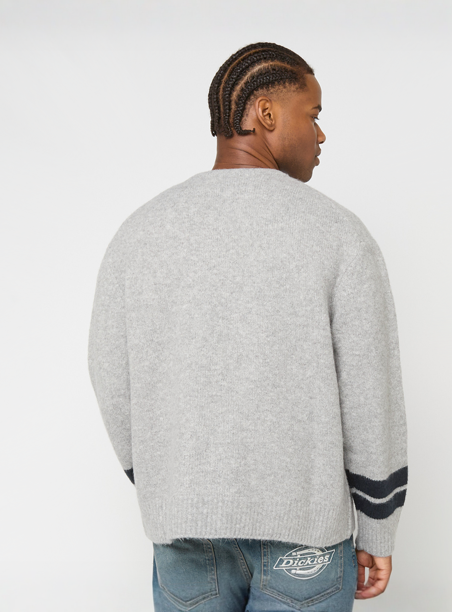 New Era, MLB Knit Sweater New York Yankees, grey, Image 2 of 5