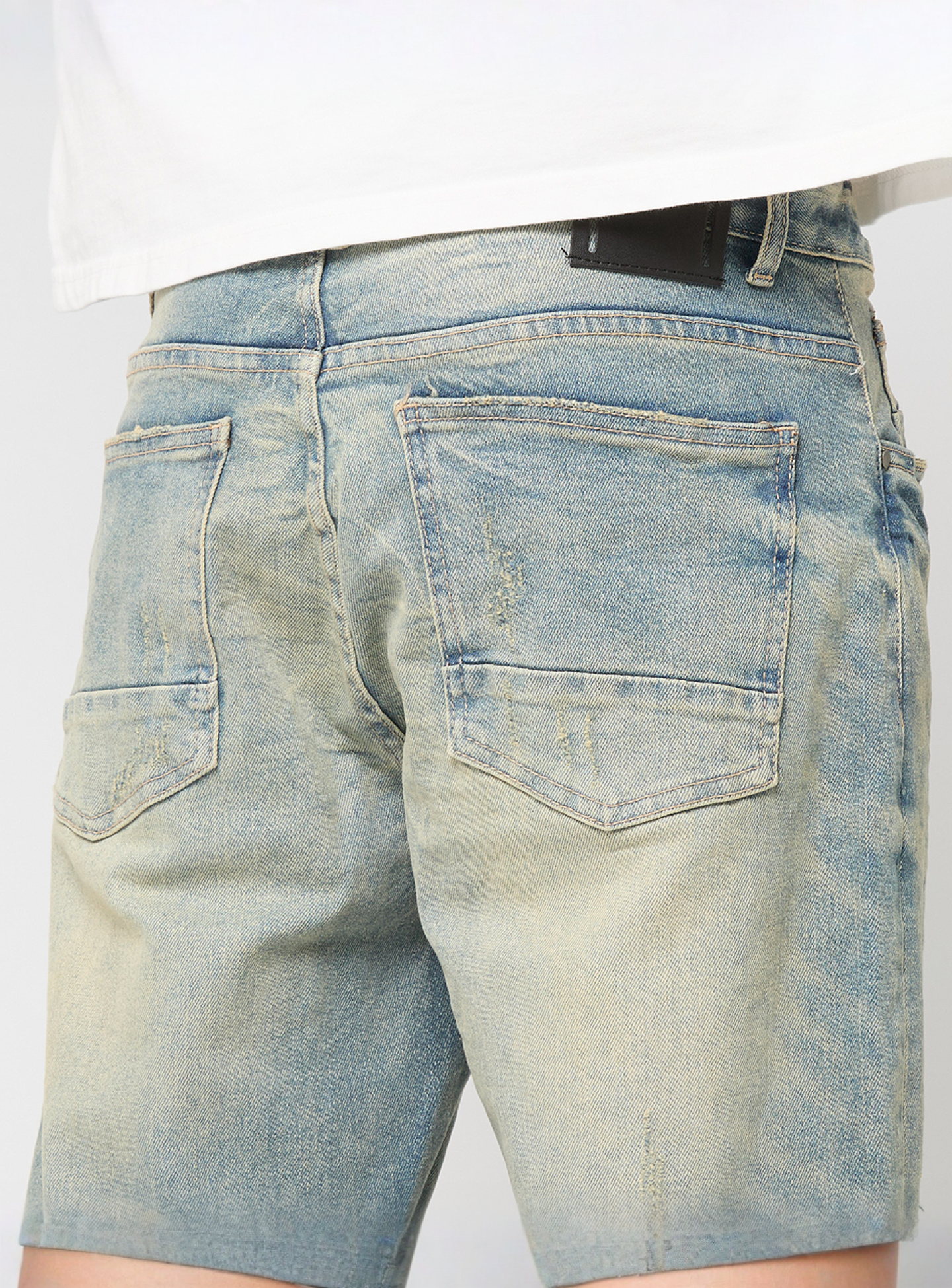 Smoke Rise, HEAVY WHISKER EFFECT JEANS OWNES BLUE, blue, Image 4 of 5