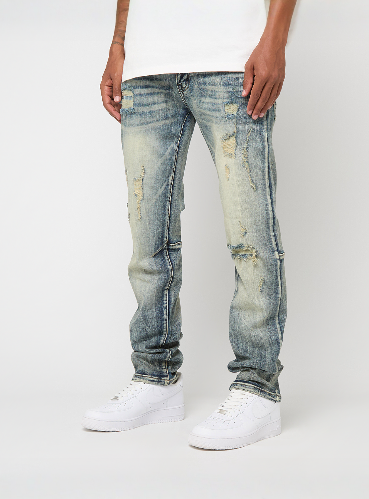 Smoke Rise, VINTAGE WASHES JEANS IMPERIAL BLUE, blue, Image 1 of 6