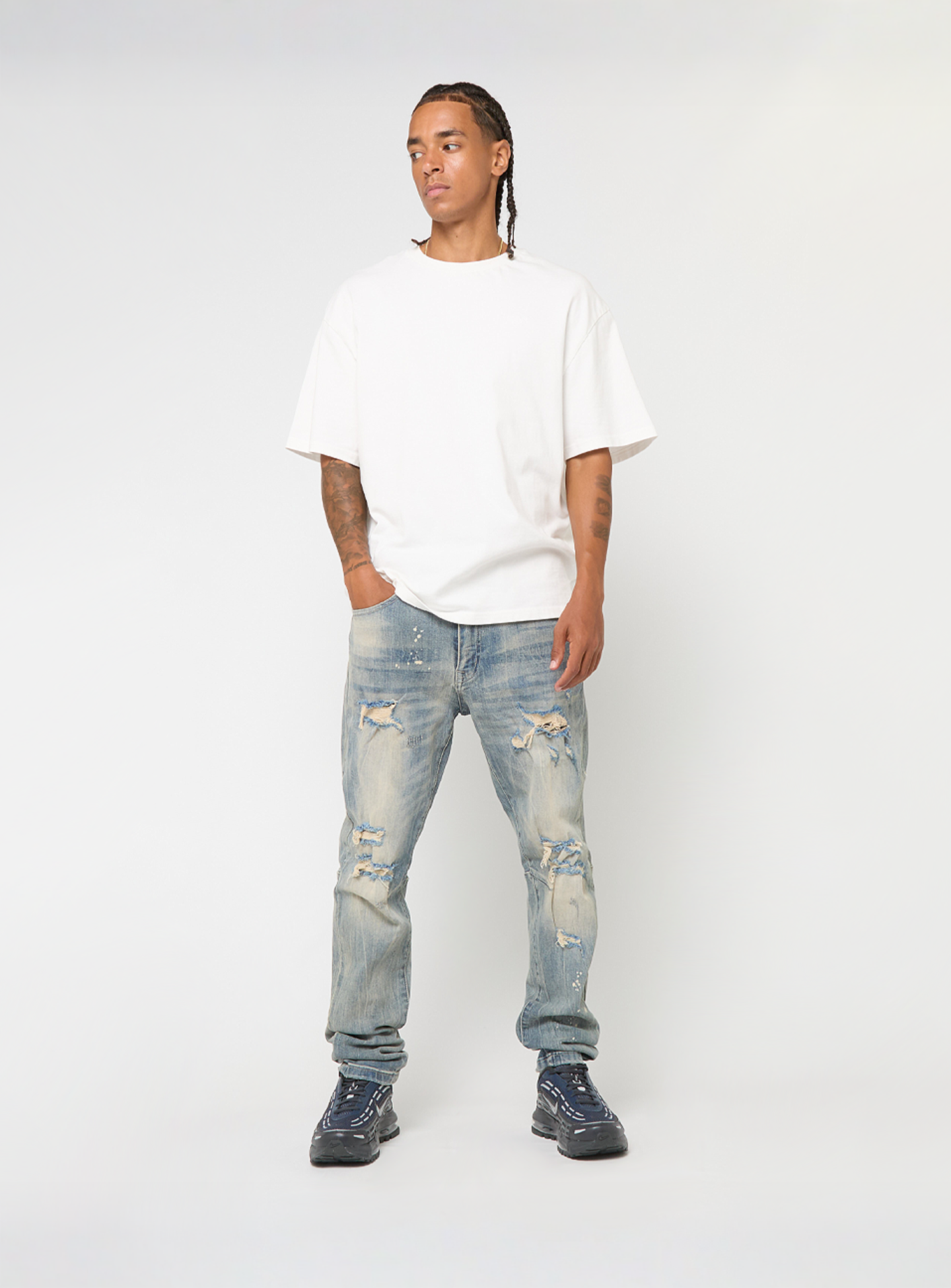 Smoke Rise, VINTAGE WASHES JEANS IMPERIAL BLUE, blue, Image 6 of 6