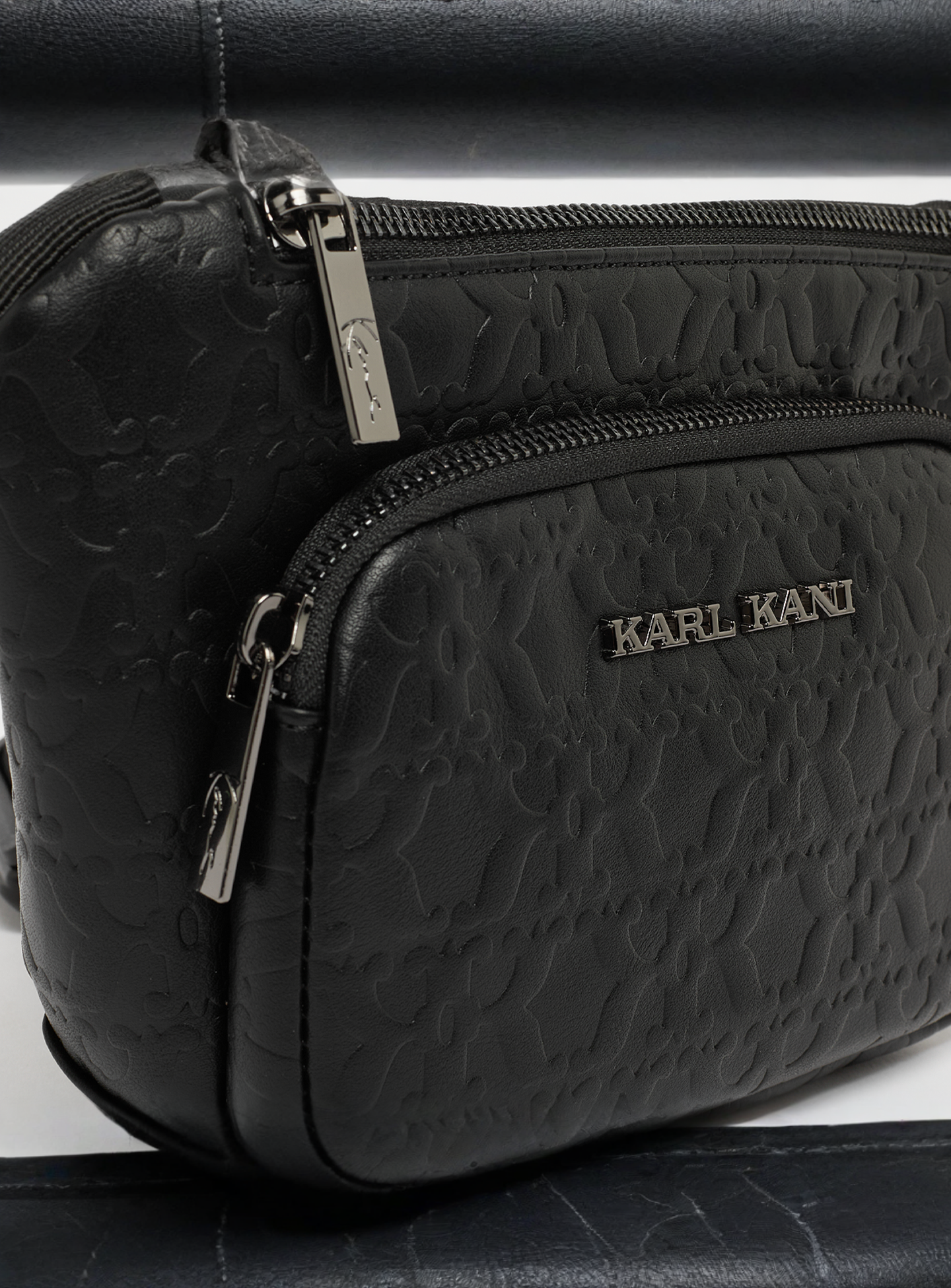 Karl Kani, Retro Crossbody Bag, black, Image 4 of 6