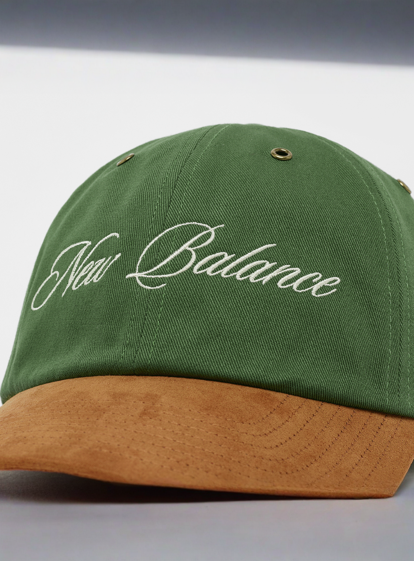 New Balance, '47 Clean Up New Balance Script Suede, green, Image 4 of 4