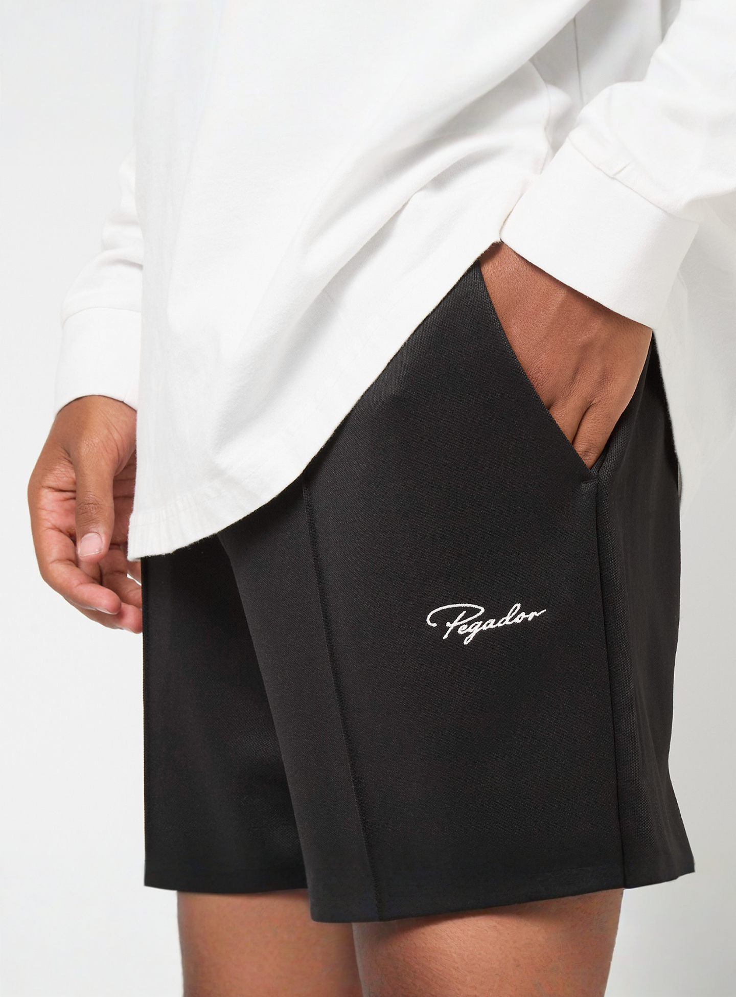 Pegador, Motus Track Pants Black, black, Image 3 of 5