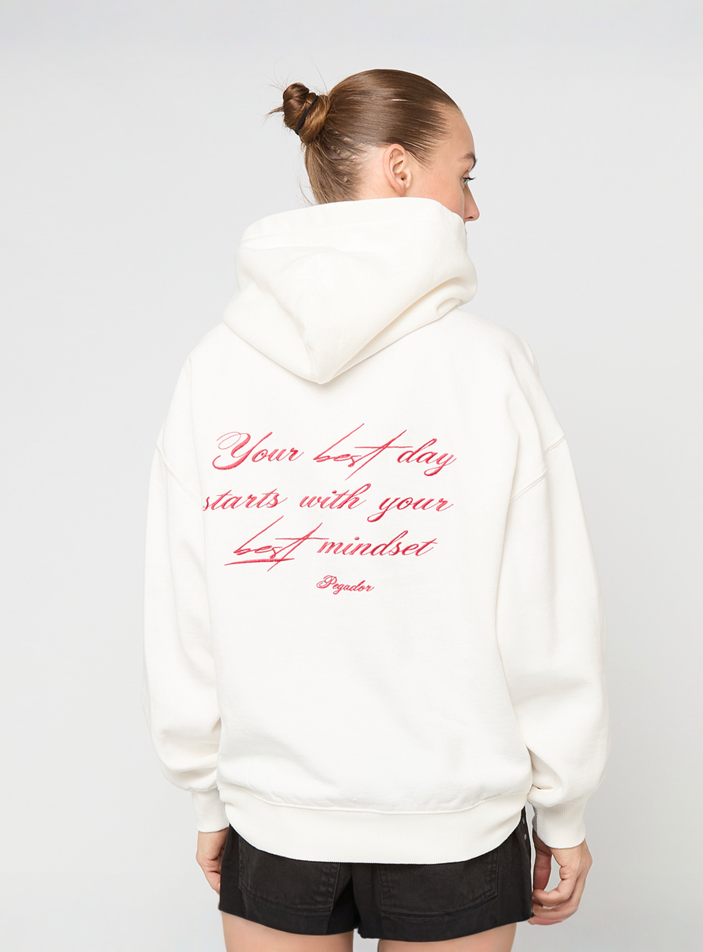 Pegador, Felin Oversized Hoodie, beige, Image 2 of 5