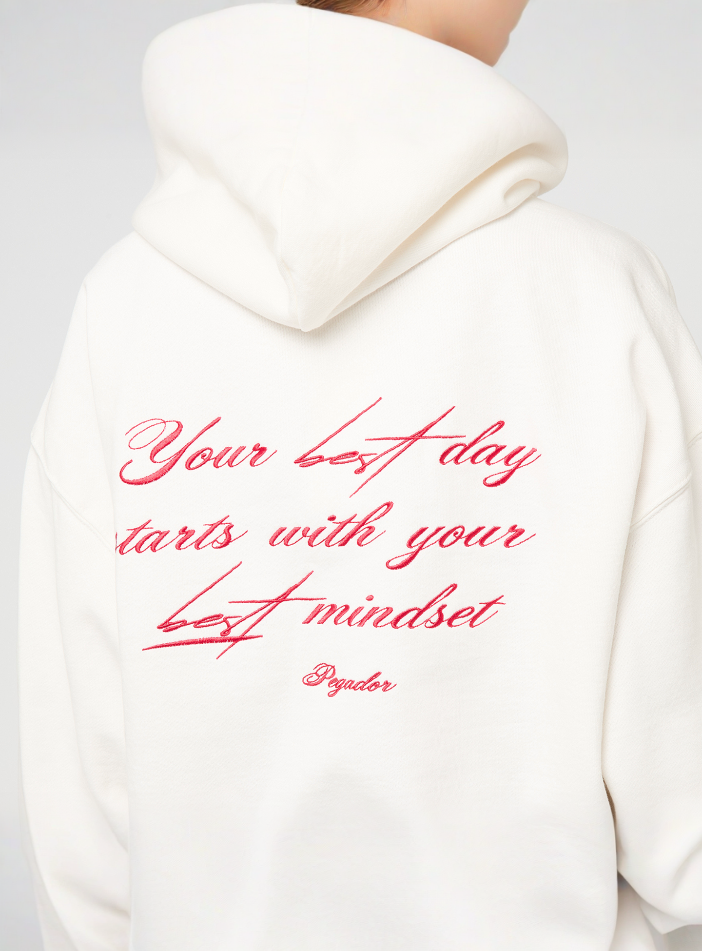 Pegador, Felin Oversized Hoodie, beige, Image 4 of 5