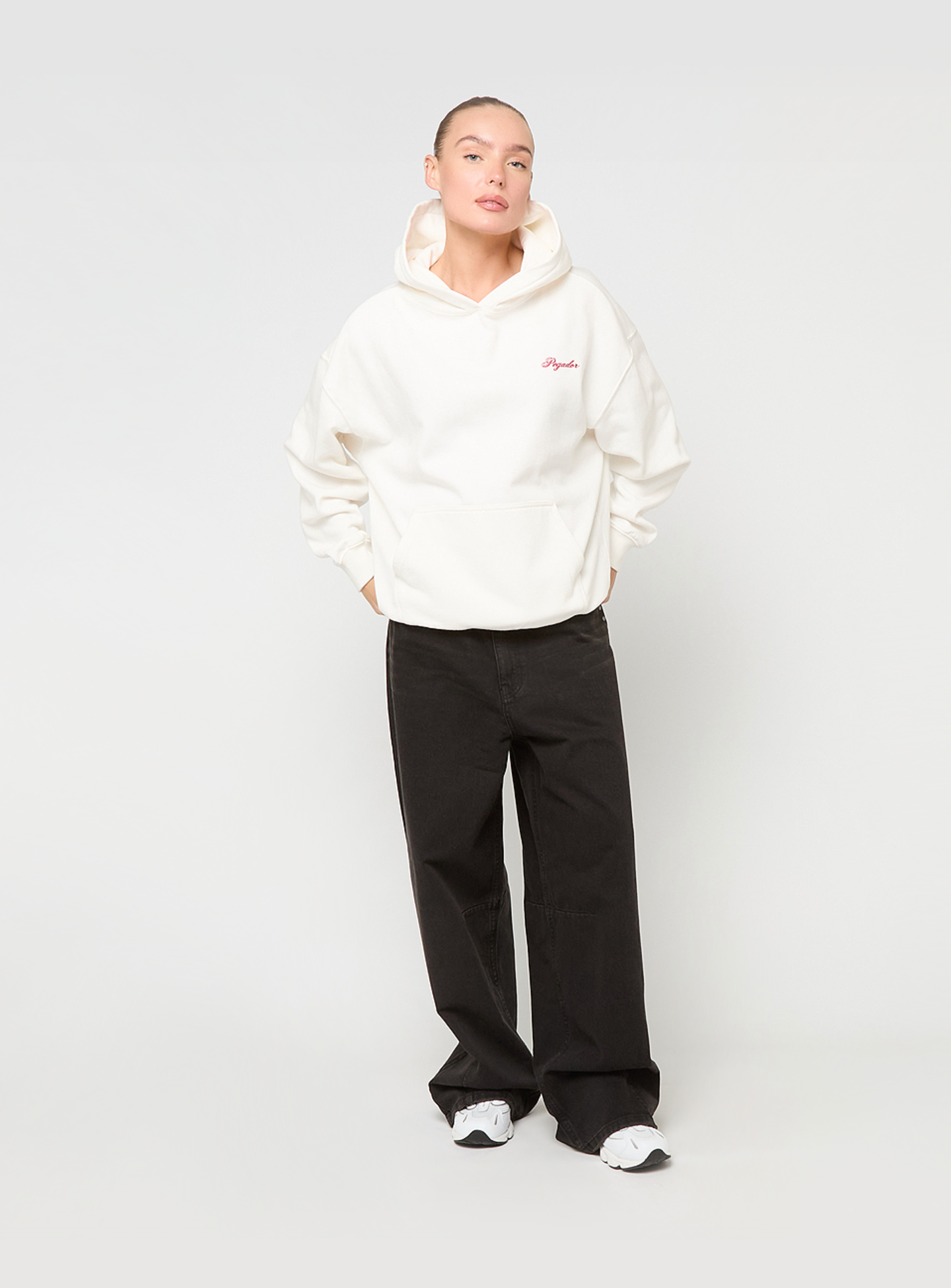 Pegador, Felin Oversized Hoodie, beige, Image 5 of 5