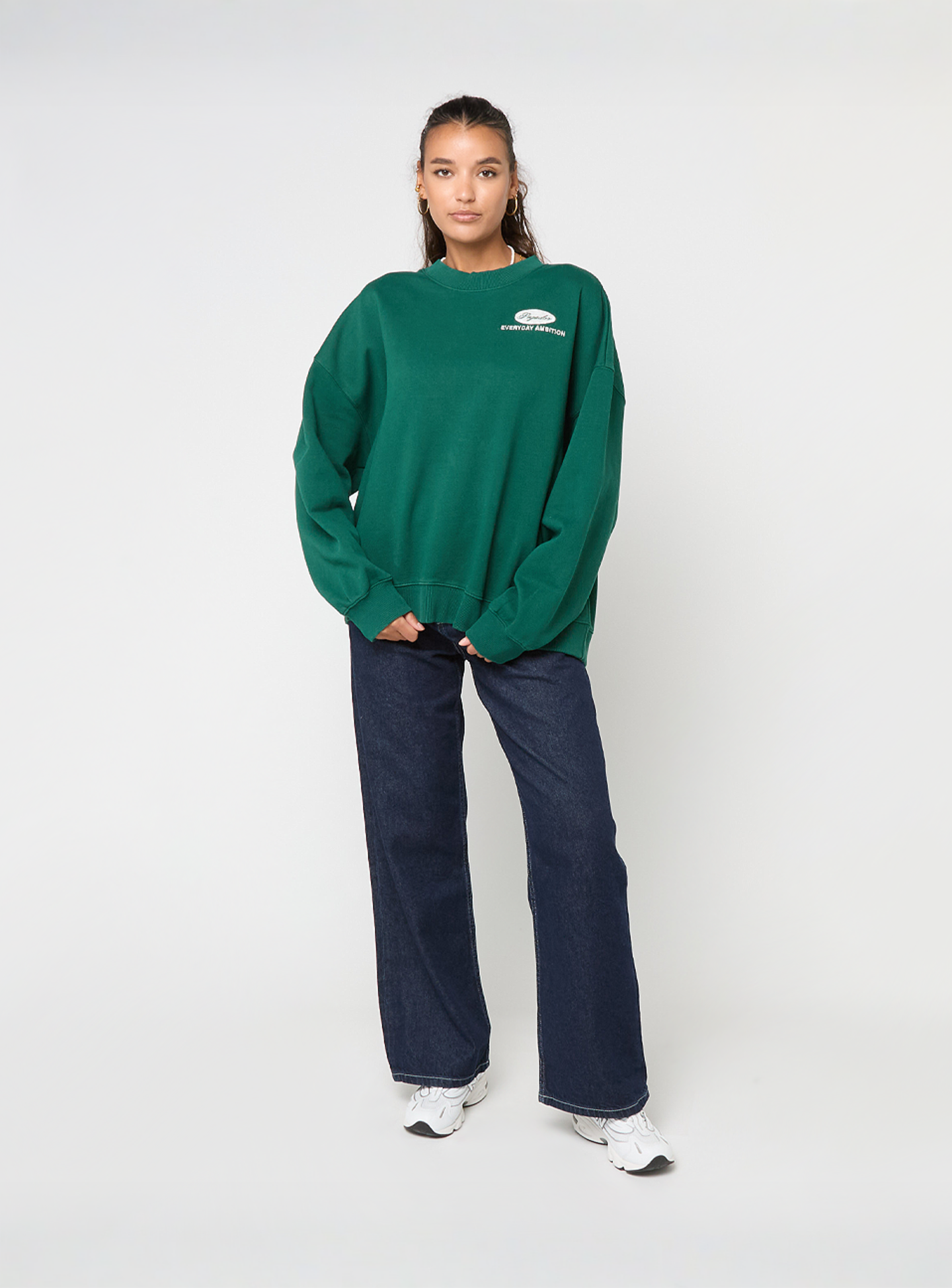 Pegador, NELE OVERSIZED SWEATER, green, Image 5 of 5