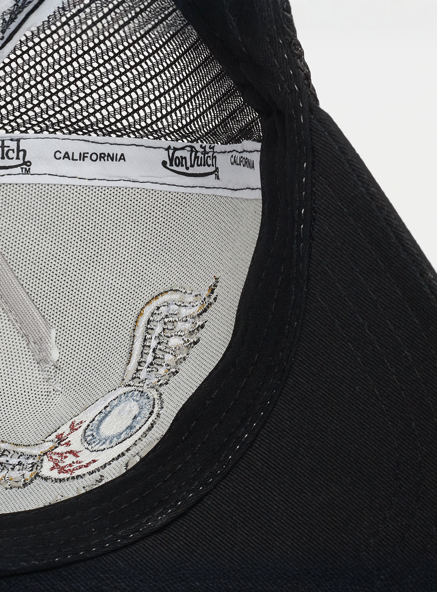 Von Dutch Originals, Trucker Flying Eyeball, white, Image 3 of 4