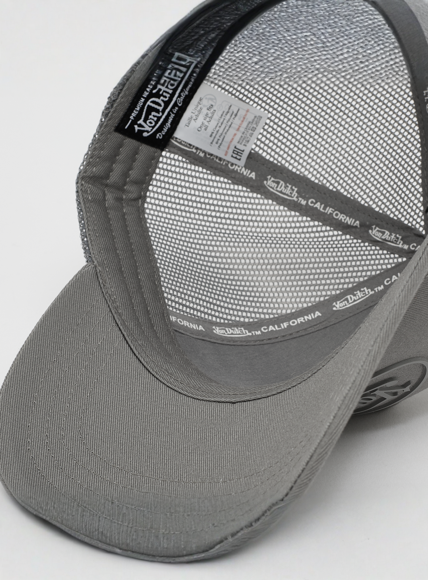 Von Dutch Originals, Baseball Cap, grey, Image 3 of 4
