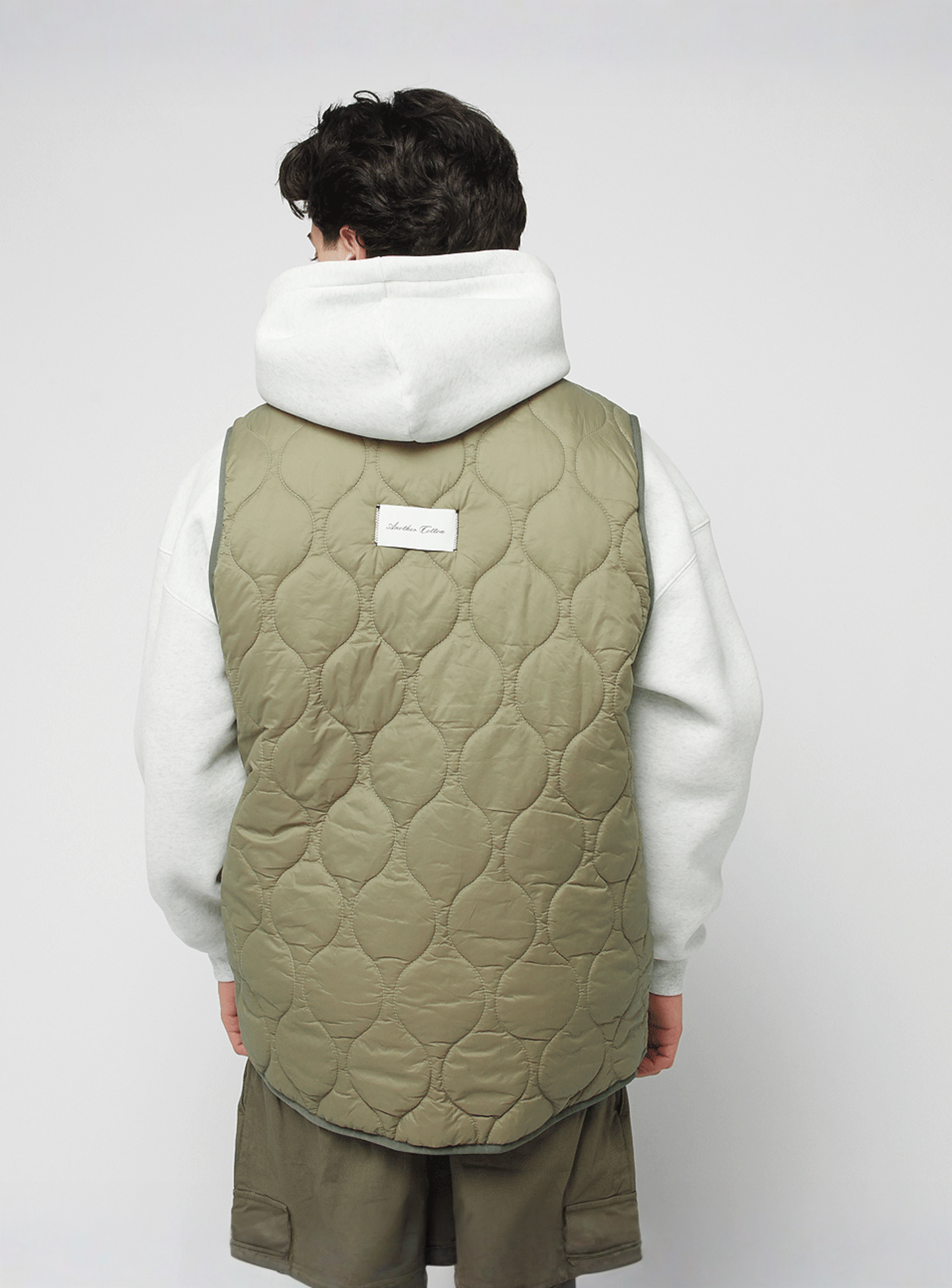 Another Cotton Lab, Another Padded Vest, green, Image 2 of 5