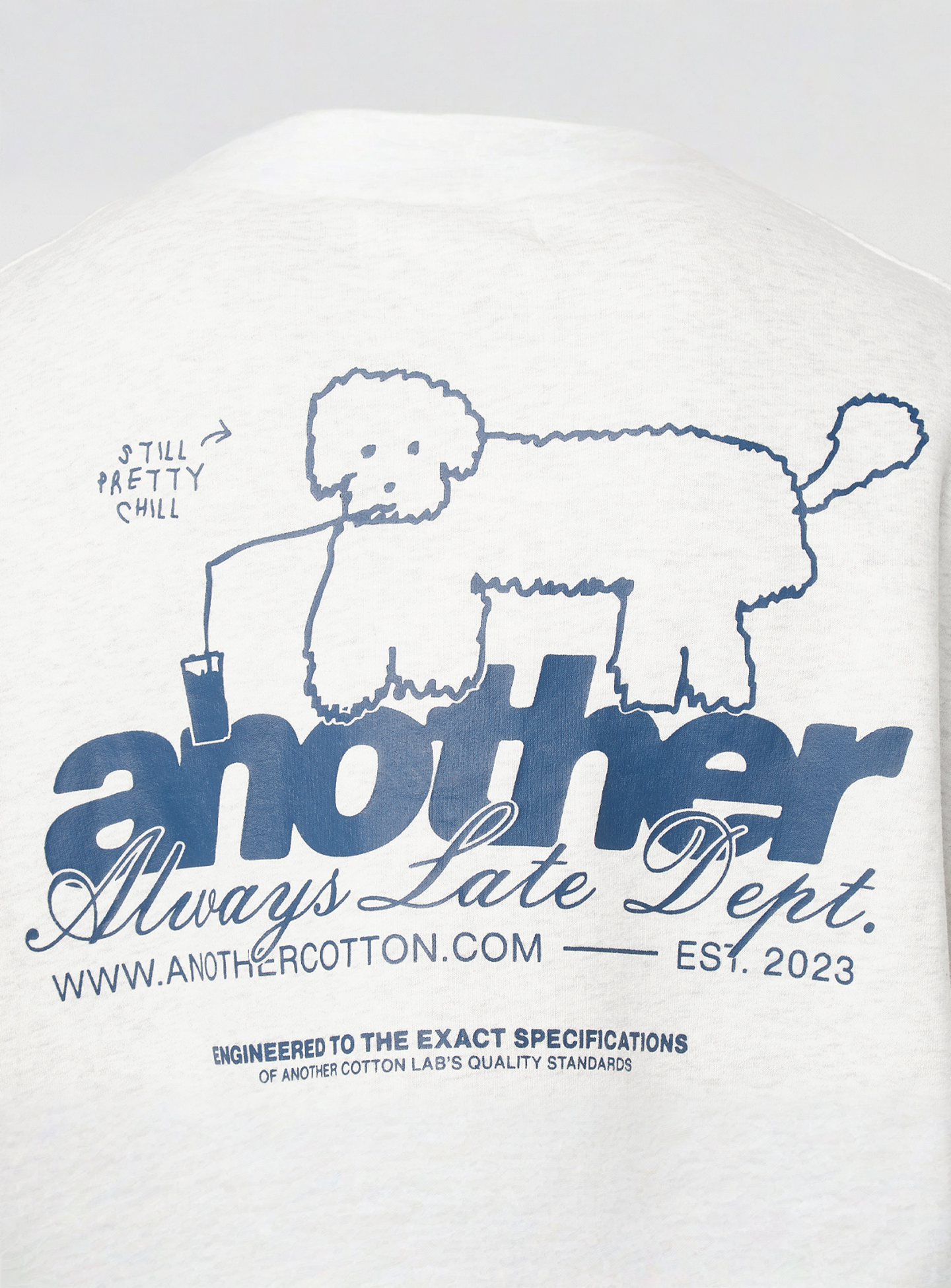 Another Cotton Lab, Still Pretty Sweatshirt, grey, Image 3 of 6