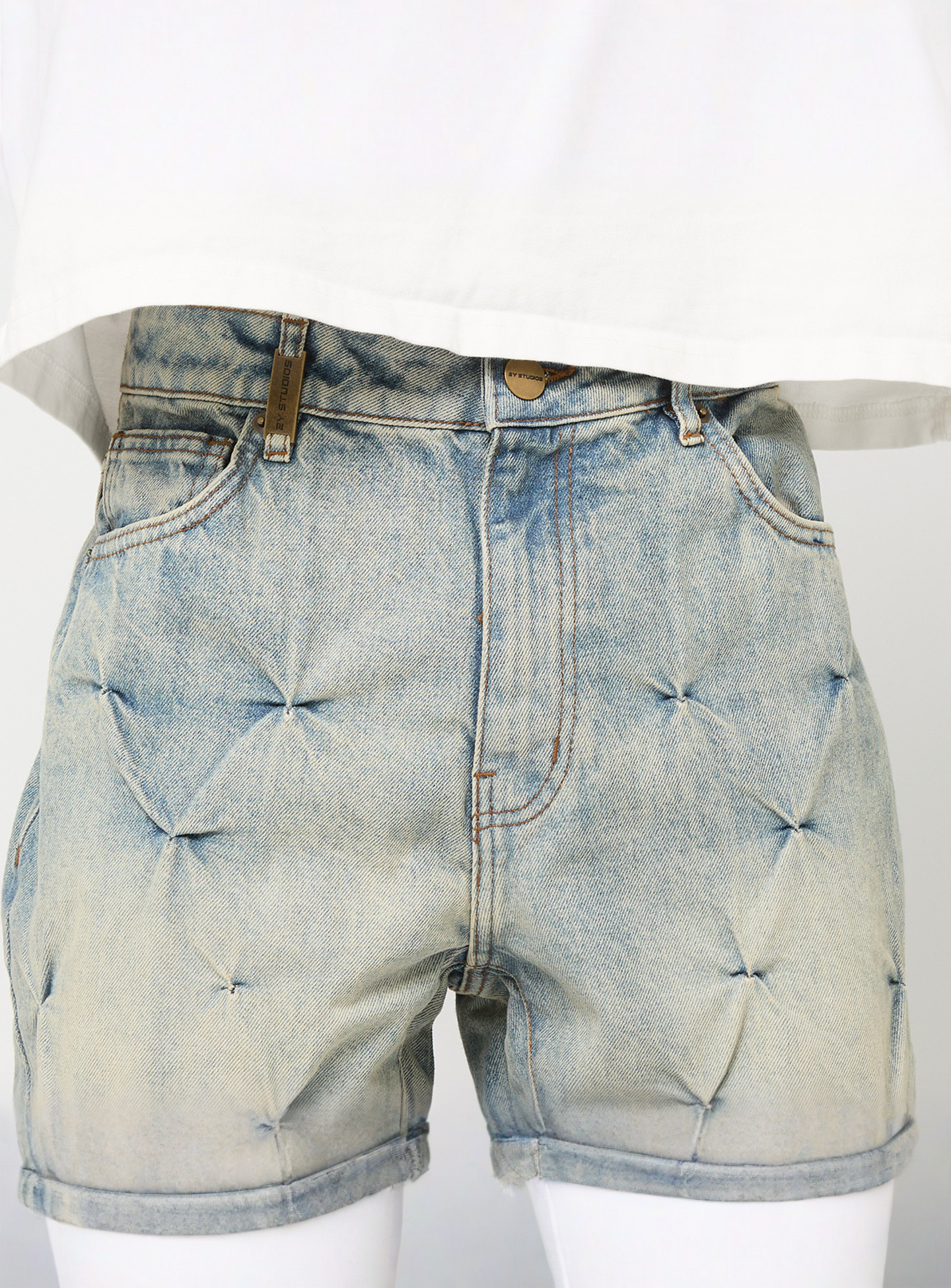 2Y STUDIOS, LORANDOR FLARED FIT JEANS Sand Blue, blue, Image 3 of 5