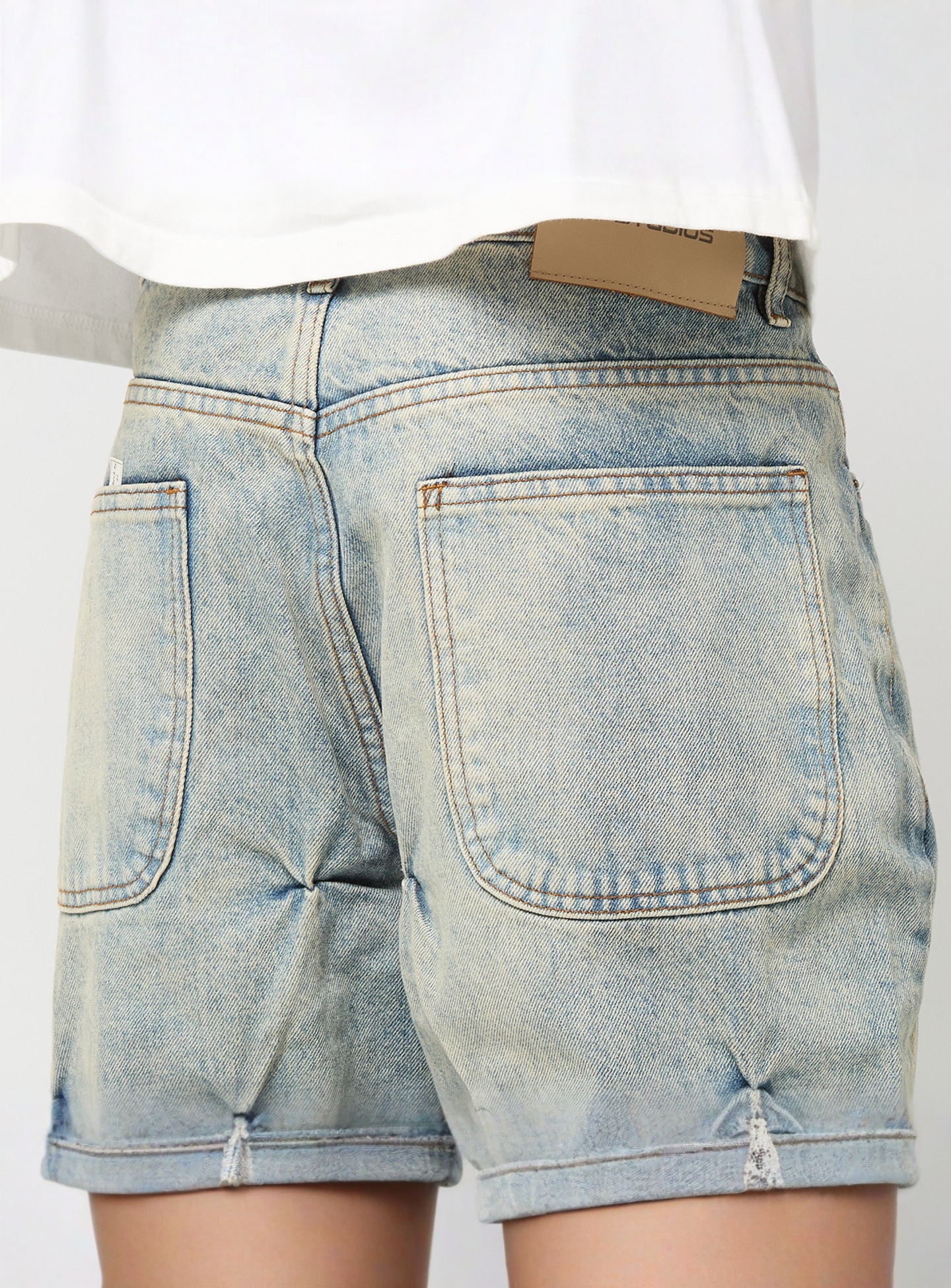 2Y STUDIOS, LORANDOR FLARED FIT JEANS Sand Blue, blue, Image 4 of 5