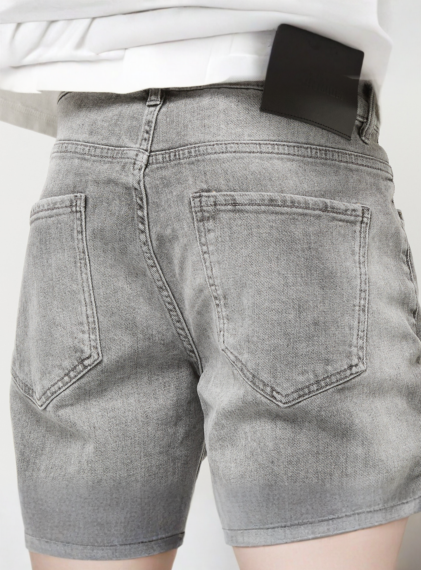 2Y STUDIOS, VICTOR RIPPED SLIM FIT JEANS Washed Grey, grey, Image 4 of 5