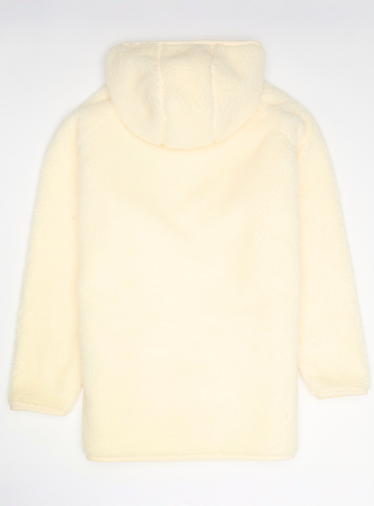 Karl Kani, Signature Rubber Patch Teddy Zip Hoodie, beige, Image 2 of 4