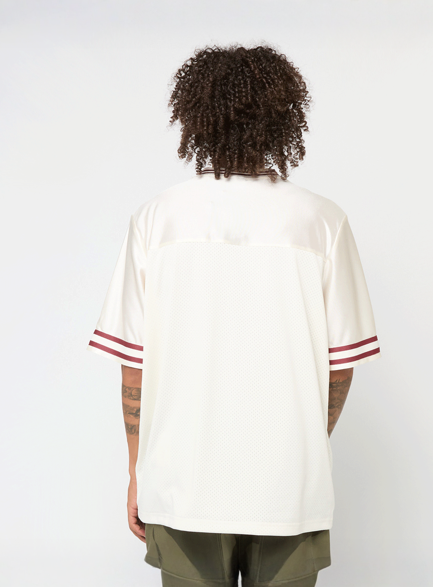 Karl Kani, Varsity Star Football Jersey, beige, Image 2 of 5