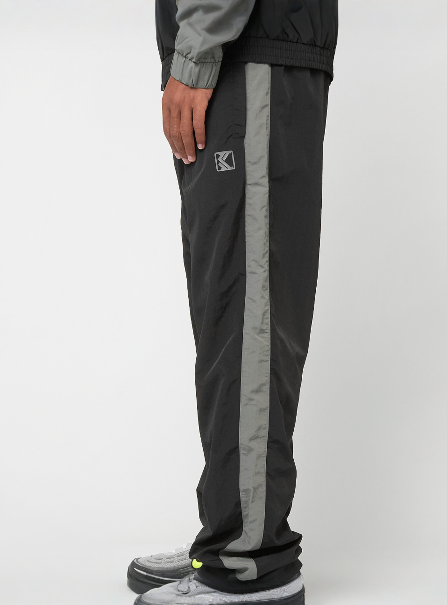 Karl Kani, Og Stripe Trackpants, black, Image 4 of 6
